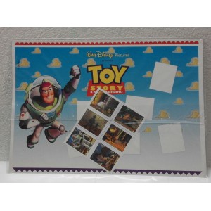 TAVOLA DA COLLEZIONE "TOY  STORY NEL FUTURO E OLTRE "  + 6 Francobolli