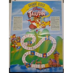Grande Gioco TALESPIN  - Disney (solo poster+busta originale Nuovo e sigillato)