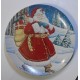 Piatto in pocellana  decorata :  "Le Pocellane di Natale"