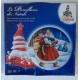 Piatto in pocellana  decorata :  "Le Pocellane di Natale"