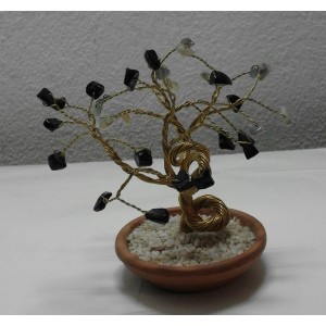 Albero stile bonsaI porta fortuna  (artigianale)