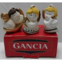 Set 3 Angeli (pubblicatà) Vini GANCIA (con scatola originale)