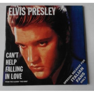 Elvis PRESLEY   &lrm;&ndash; Can't Help Falling In Love   (cardboard sleeve )