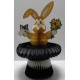 Decorazioni Pasquali - Coniglio nel cappello (35 X  22 cm. circa)