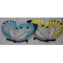 Decorazioni - Coppia di farfalle da appendere (17 X 29 cm. circa)