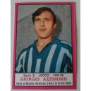 Figurina PANINI  - GIORGIO AZZIMONTI  (Calciatori    1967 / 68   LECCO serie B)