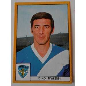 Figurina EDIS  - DINO D' ALESSI  (Calciatori 1969 / 70  BRESCIA  S.p.a  )