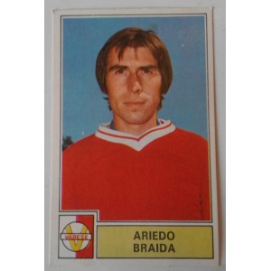 Figurina PANINI  -  ARIEDO  BRAIDA (Calciatori  1971 / 72  VARESE  serie A)