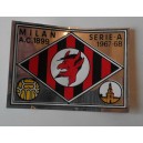 Figurina  PANINI  - SCUDETTO  MILAN  A.C. 1899  SERIE A  1967 - 68 (di recupero)