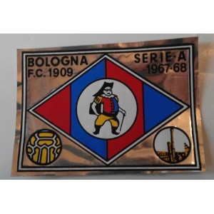 Figurina PANINI  - SCUDETTO BOLOGNA  F.C. 1909  (1967 / 69     serie A)