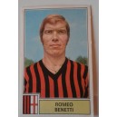 Figurina PANINI  -  ROMEO  BENETTI  (Calciatori  1971 / 72  MILAN serie A)