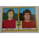 Figurina EDIS  - L. FARINA / E. PAROLINI / AREZZO (Calciatori1969 / 70  )  