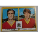 Figurina EDIS  - F .MARINI / P. BRACA / CATANZARO (Calciatori1969 / 70  )  NUOVA