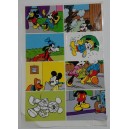 Figurine   "I LOVE TOPOLINO"    serie di 8 stickers  (NUOVA)