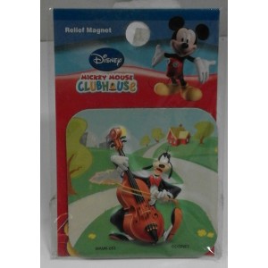 Relief  Magnete MICKEY MOUSE - CLUBHOUSE  -  PLUTO  / Disney    (Nuovo)