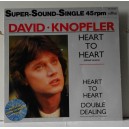 David KNOPFLER &ndash; Heart To Heart  (vinile  12", 45 RPM, Maxi-Single, Blue Marbled)
