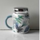 Tazza   MUG   H & H  table Art  (con coperchio caspula a vite)