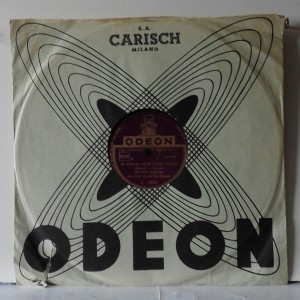 Vinile "ODEON" - TE VOGLIO BENE TANTO TANTO  / BUONATOTTE AL MARE  - Renato RASCEL(78 giri / Made in Italy)