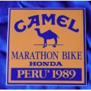 Adesivo  "CAMEL TROPHY MARATHON BIKE HONDA  PERU' 1989"  (VINTAGE) 