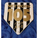 Adesivo NETWORK  105 FORZA JUVE    (VINTAGE /  cm. circa)