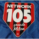 Adesivo NETWORK  105 GRANDE MILAN    (VINTAGE /  cm. circa)
