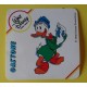 Adesivo WALT DISNEY "GASTONE " (Vintage / 8.0 X 8.0  cm. circa )