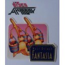 Adesivo WALT DISNEY    "FANTASIA  / Scope " (Vintage /   cm. circa )