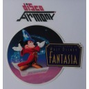Adesivo WALT DISNEY    "FANTASIA  / APPRENDISTA STREGONE " (Vintage /   cm. circa )
