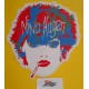 Adesivo  sagomato   "NINA HAGEN" ( 19,0 X 20,0 cm. circa  / Vintage / '80