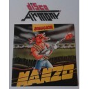 Adesivo "SQUALLOR - MANZO" (Vintage cm. circa )