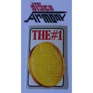 Adesivo " The  1 - DEEJAY  Rap "  (Vintage / 6 X 9.5   cm. circa)