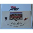 Adesivo "MILAN MILAN Campione d'Europa 1989" (Nuovo / cm. circa)