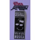 Adesivo  "ORIGINALE  - Tutta un'altra MUSICA" (Vintage  - 10,3  X 4 cm. circa)