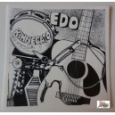 Adesivo Edoardo BENNATO  "EDO RINNEGATO" (Vintage / 9,5  X 9,5 cm, circa)