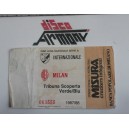 INTERNAZIONALE  S MILAN   1987 / 88  Biglietto  partita  - Serie A