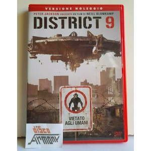 DISTRICT  9  Vietato agli umani   (Dvd ex noleggio - Fantascienza  -  2010)