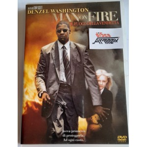 MAN  ON FIRE   Il fuoco  della vendetta  ( DVd  ex noleggio - azione - 2004)