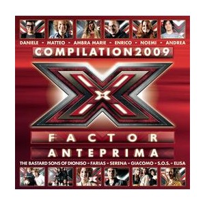 X - FACTOR   COMPILATION  2009  ANTEPRIMA (Cd  nuovo e sigillato / jwewl case )