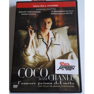 COCO  AVANT  CHANEL  L'amore prima del mito ( (Dvd ex noleggio - drammtico - 2009)