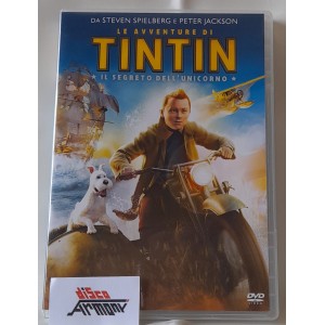 LE  AVVENTURE DI  TINTIN  - Il Segreto Dell'Unicorno (Dvd  ex noleggio - animazione  - 2011)