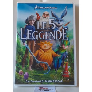 LE  5 LEGGENDE  (Dvd uato  - animazione - 2013)