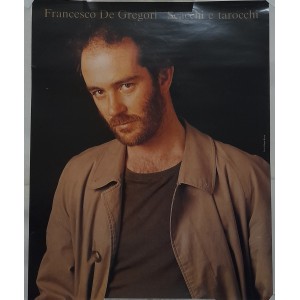 Francesco de GREGORI -  Scacchi e tarocchi   poster   60,0  X 48,0  cm. circa