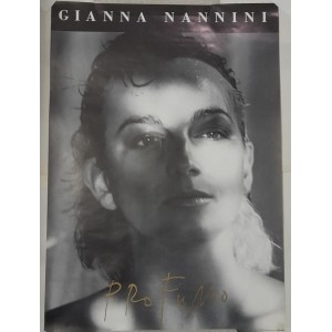 Gianna NANNINI  Profumo   -  poster    (59,5  X 42,0  cm. circa)