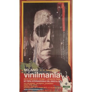 VINILMANIA  Milano 8 - 9 Febbraio  2014  locandina   (50 - 28 cm.) VINILMANIA  Milano 8 - 9 Febbraio  2014  locandina   (50 - 28 cm.)