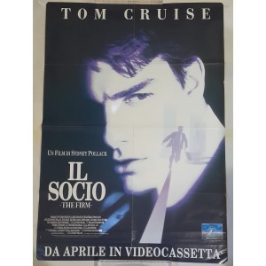 IL SOCIO  - The Firm  -   Poster  promo  del film   -   82,0  X  58,0 cm. 