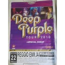 DEEP PURPLE Tour 2010 - Special guest poster promo 100.0 X 69,5 cm.