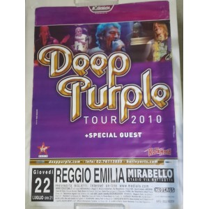 DEEP PURPLE  Tour 2010 - Special guest    poster  promo    100.0  X  69,5 cm. 