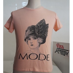 MODE  Vinyluse Clothing + scatola  originale  (T-shirt donna  - nuova - taglia M)