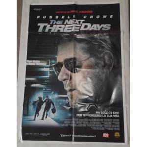 The NEXT THREE DAYS  Russel Crowe (Poster promo  film  - 100 X 70 cm.)
