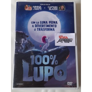 100%  LUPO (Dvd  usato  - animazione - 2020)